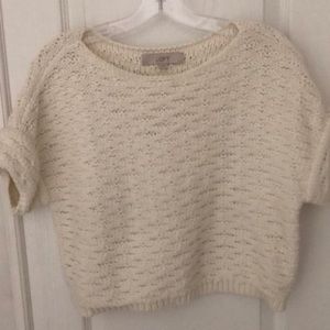 Cream sweater